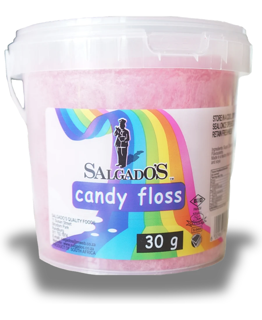 Salgado’s Pink Candy Floss, 30g